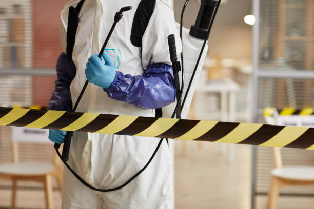 Professional Blood Cleanup technician working in Oak Harbor, OH